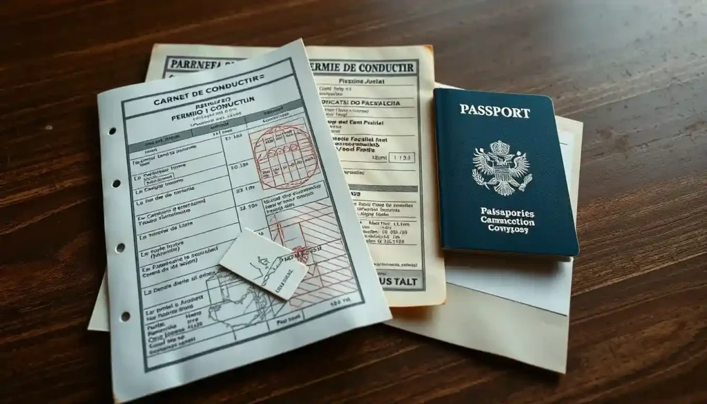 documentos necesarios para alquilar coche en Albania