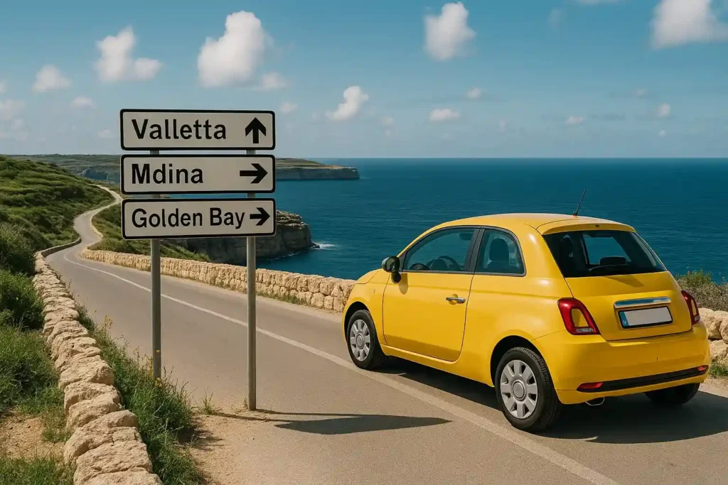 rutas en coche por Malta